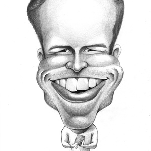 Karikatúra fotóról, Művészet, Portré & Karikatúra, Karikatúra, Fotó, grafika, rajz, illusztráció, MESKA