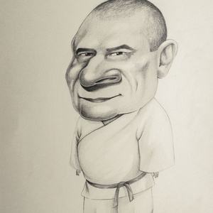 Karikatúra fotóról, Művészet, Portré & Karikatúra, Karikatúra, Fotó, grafika, rajz, illusztráció, MESKA
