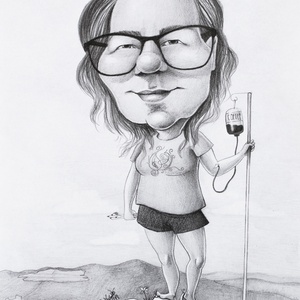 Karikatúra fotóról, Művészet, Portré & Karikatúra, Karikatúra, Fotó, grafika, rajz, illusztráció, MESKA