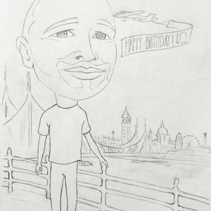 ÚJ! Karikatúra vagy portré fotóról-színnel - művészet - portré & karikatúra - portré - Meska.hu