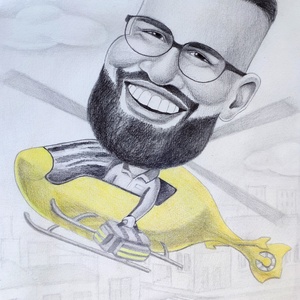 ÚJ! Karikatúra vagy portré fotóról-színnel, Művészet, Portré & Karikatúra, Portré, Fotó, grafika, rajz, illusztráció, MESKA