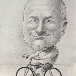 Karikatúra fotóról, Művészet, Portré & Karikatúra, Karikatúra, Fotó, grafika, rajz, illusztráció, MESKA