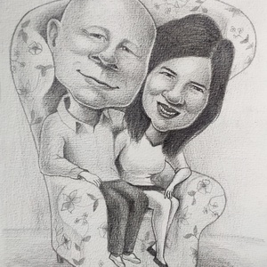 Karikatúra fotóról, Művészet, Portré & Karikatúra, Karikatúra, Fotó, grafika, rajz, illusztráció, MESKA