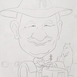 Karikatúra fotóról - művészet - portré & karikatúra - karikatúra - Meska.hu