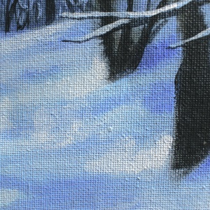 Havas Mátra - művészet - festmény - akril - Meska.hu