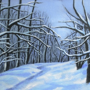 Havas Mátra, Művészet, Festmény, Akril, Festészet, MESKA