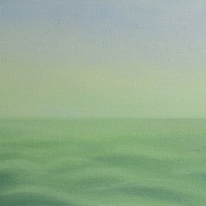 Balatoni táj, Művészet, Festmény, Akril, Festészet, MESKA