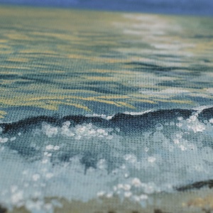 Tengerpart - művészet - festmény - akril - Meska.hu