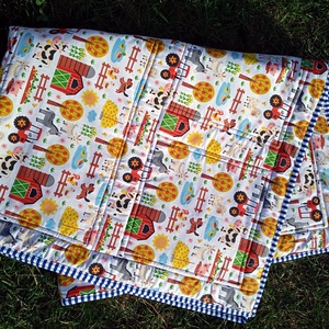 Egyedi autós takaró ovis fiúknak, Játszószőnyeg, Quilt - otthon & életmód - babaszoba, gyerekszoba - babatakaró, gyerek pléd - Meska.hu