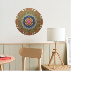 Szépség mandala, kézzel festett kerek falidísz - otthon & életmód - dekoráció - spiritualitás - mandala - Meska.hu