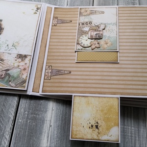 RENDELHETŐ hasonló - Szép emlékek - Scrapbook POP-UP fotó/emlékalbum - otthon & életmód - papír, írószer - album & fotóalbum - Meska.hu