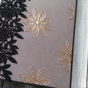 KÉSZLETEN - Rose Gold Csillag - Scrapbook album - otthon & életmód - papír, írószer - album & fotóalbum - Meska.hu