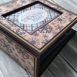 KÉSZLETEN - Legyen hó - Scrapbook album - Meska.hu