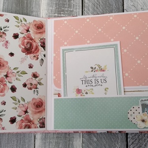 KÉSZLETEN - It was always you (Mindig is te voltál) Scrapbook album - otthon & életmód - papír, írószer - album & fotóalbum - Meska.hu