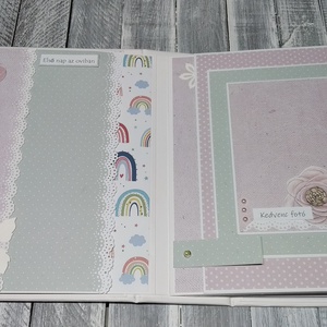 Album Zsófinak - Scrapbook emlék/fotóalbum  - otthon & életmód - papír, írószer - album & fotóalbum - Meska.hu
