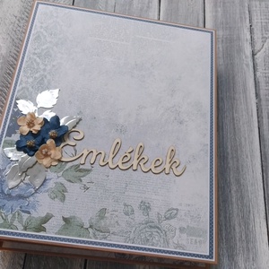 Búcsúajándék tanárnőnek - Scrapbook emlék/fotóalbum  - Meska.hu