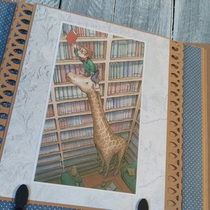 Búcsúajándék tanárnőnek - Scrapbook emlék/fotóalbum  - otthon & életmód - papír, írószer - album & fotóalbum - Meska.hu