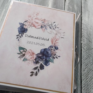 ESKÜVŐRE Szuper nagy scrapbook fotó/emlékalbum  - Meska.hu