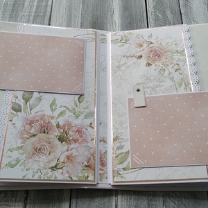 ESKÜVŐRE Szuper nagy scrapbook fotó/emlékalbum  - otthon & életmód - papír, írószer - album & fotóalbum - Meska.hu
