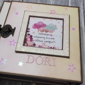 Csajos album Dórinak - Scrapbook Fotó/emlékalbum - Meska.hu