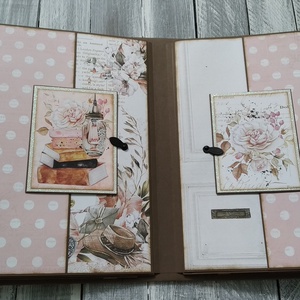 Super nagy vintage scrapbook fotóalbum - Csengének (130 fotóval) - otthon & életmód - papír, írószer - album & fotóalbum - Meska.hu