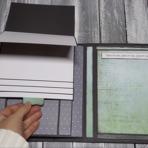 A legjobb főnök - Scrapbook POP-UP fotó/emlékalbum - otthon & életmód - papír, írószer - album & fotóalbum - Meska.hu