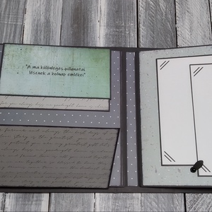 A legjobb főnök - Scrapbook POP-UP fotó/emlékalbum - otthon & életmód - papír, írószer - album & fotóalbum - Meska.hu