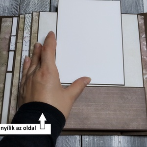 Készleten- A MI történetünk - Scrapbook Fotó/emlékalbum  - otthon & életmód - papír, írószer - album & fotóalbum - Meska.hu
