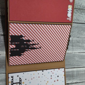 KÉSZLETEN Mickey/Minnie scrapbook fotó/emlékalbum - otthon & életmód - papír, írószer - album & fotóalbum - Meska.hu