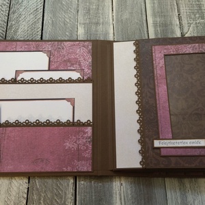 Csodás februári esküvő - Scrapbook Fotó/emlékalbum  - Meska.hu