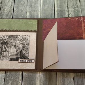 Csodás februári esküvő - Scrapbook Fotó/emlékalbum  - otthon & életmód - papír, írószer - album & fotóalbum - Meska.hu