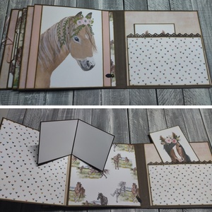 Jázmin első 10 éve - Scrapbook fotó/emlékalbum - otthon & életmód - papír, írószer - album & fotóalbum - Meska.hu