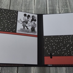 Készleten - Minnie scrapbook fotó/emlékalbum - otthon & életmód - papír, írószer - album & fotóalbum - Meska.hu