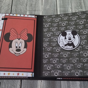 Készleten - Minnie scrapbook fotó/emlékalbum - otthon & életmód - papír, írószer - album & fotóalbum - Meska.hu