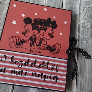 Készleten - Minnie scrapbook fotó/emlékalbum - Meska.hu