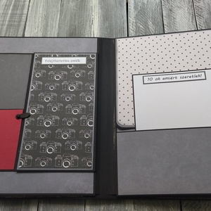 A Mi történetünk - Tűzoltóknak Nagy Tisztelettel - Scrapbook Fotó/emlékalbum  - otthon & életmód - papír, írószer - album & fotóalbum - Meska.hu