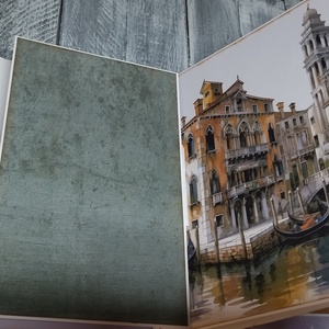 Levendula/Velence Esküvői Scrapbook Fotóalbum (90 db fotó) - otthon & életmód - papír, írószer - album & fotóalbum - Meska.hu