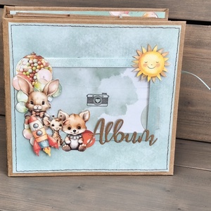 KÉSZLETEN - PlayTime - Scrapbook fotóalbum kicsiknek, Otthon & Életmód, Papír, írószer, Album & Fotóalbum, Papírművészet, Scrapbook, MESKA