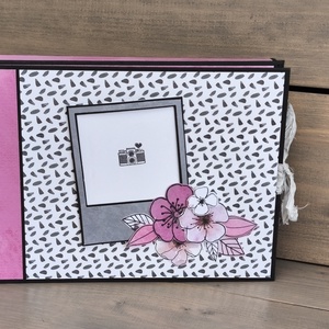 KÉSZLETEN  Magenta Scrapbook Fotóalbum - otthon & életmód - papír, írószer - album & fotóalbum - Meska.hu