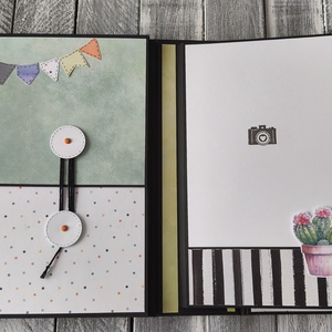 KÉSZLETEN  EXTRA NAGY családi Scrapbook Fotóalbum - otthon & életmód - papír, írószer - album & fotóalbum - Meska.hu