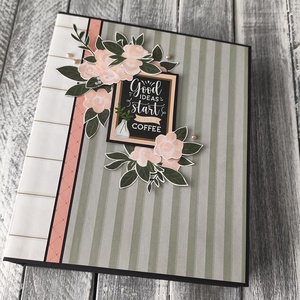 KÉSZLETEN � Coffee and Friends - Scrapbook Fotóalbum - Meska.hu