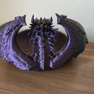 Sárkányos 3d tálka  - otthon & életmód - dekoráció - asztal és polc dekoráció - asztaldísz - Meska.hu