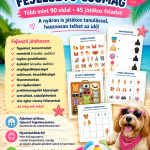 Készségfejlesztő feladatok, ötletek a nyárra  - játék & sport - készségfejlesztő és logikai játék - logikai játékok - Meska.hu