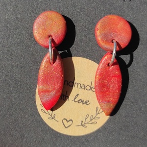 Varázslatos ősz fülbevaló  - ékszer - fülbevaló - lógó fülbevaló - Meska.hu