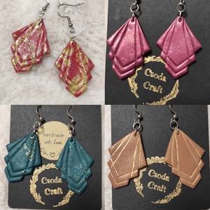 Fülbevaló , Ékszer, Fülbevaló, Lógó fülbevaló, Ékszerkészítés, MESKA