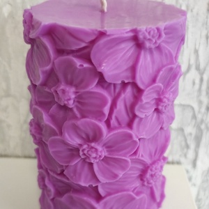 Tavaszi álom  -  szójaviasz gyertya, otthonod éke vagy egy ajándék fénye - Meska.hu