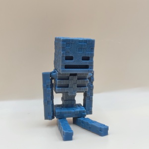 Minecraft Skeleton Csontváz Kulcstartó - táska & tok - kulcstartó & táskadísz - kulcstartó - Meska.hu
