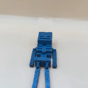 Minecraft Skeleton Csontváz Kulcstartó - táska & tok - kulcstartó & táskadísz - kulcstartó - Meska.hu