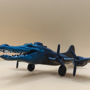 bombardino crocodilo figura, Játék & Sport, Plüssállat & Játékfigura, Más figura, Festett tárgyak, MESKA