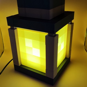 Minecraft lámpás, Otthon & Életmód, Lámpa, Asztali lámpa, , MESKA